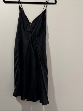 Vintage Victoria Secret Slip Black M